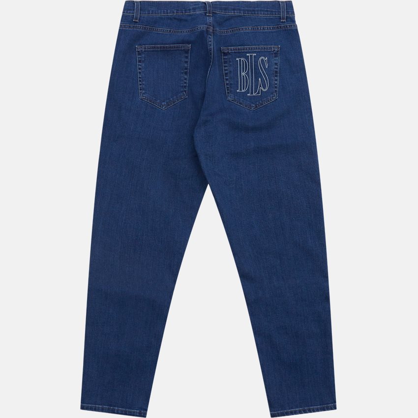 BLS Jeans OUTLINE LOGO JEANS 202208092 LIGHT BLUE